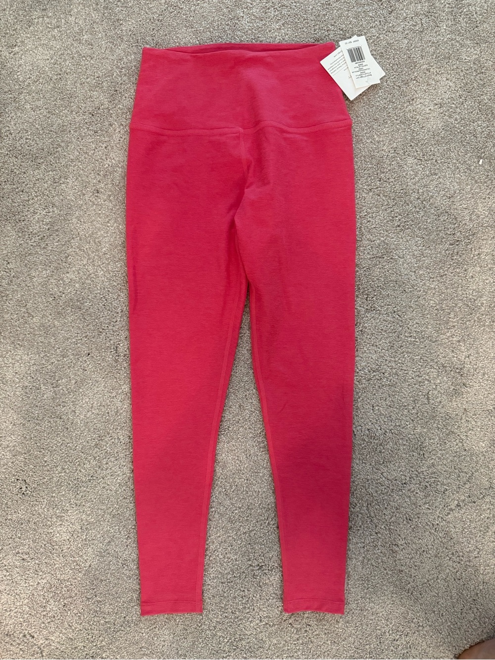 NWT Beyond Yoga Spacedye High Waisted Leggings Pink Size M